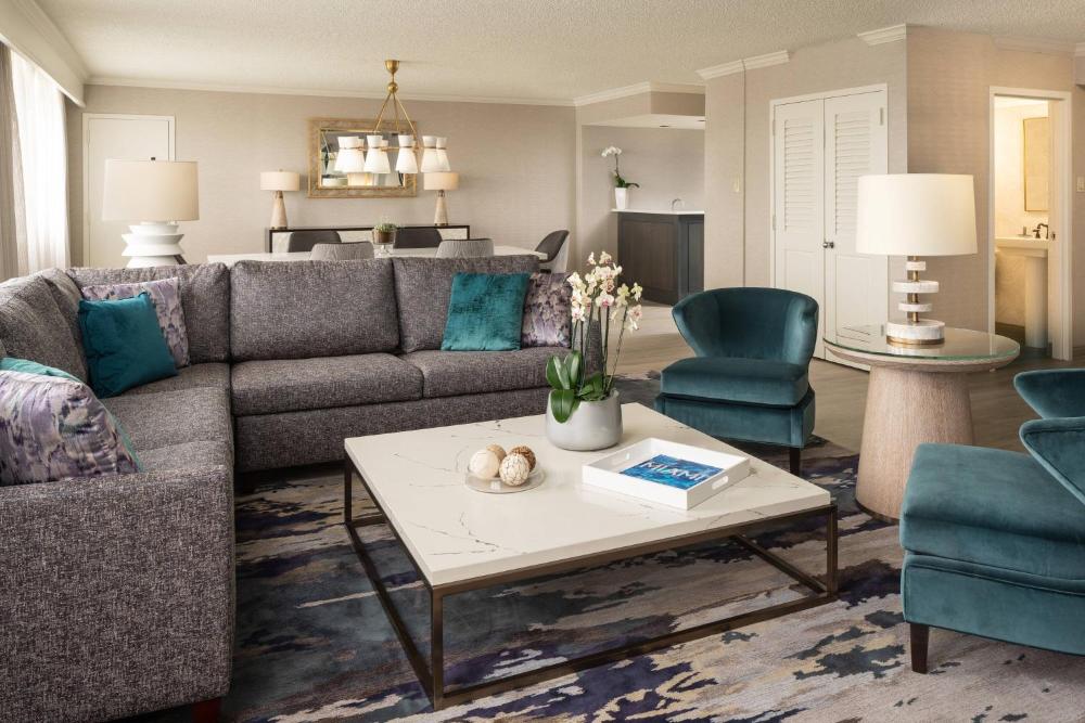 Presidential King Suite with Sofa Bed interior